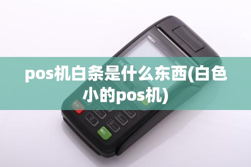 pos机白条是什么东西(白色小的pos机)