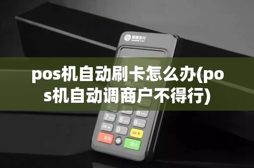 pos机自动刷卡怎么办(pos机自动调商户不得行)