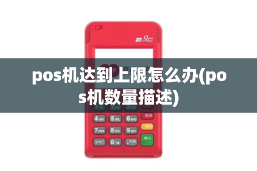pos机达到上限怎么办(pos机数量描述)