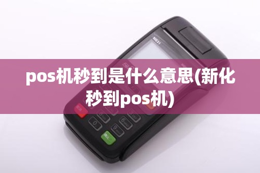 pos机秒到是什么意思(新化秒到pos机)