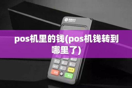 pos机里的钱(pos机钱转到哪里了)