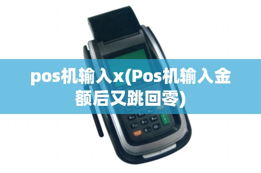 pos机输入x(Pos机输入金额后又跳回零)