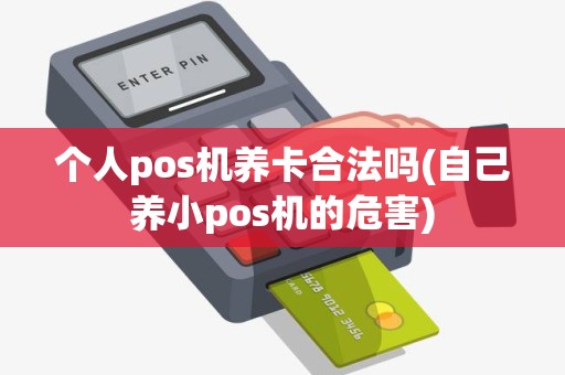 个人pos机养卡合法吗(自己养小pos机的危害)