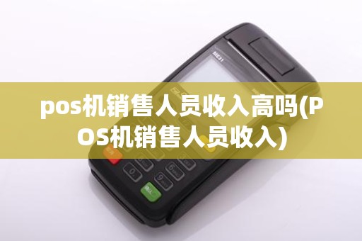 pos机销售人员收入高吗(POS机销售人员收入)