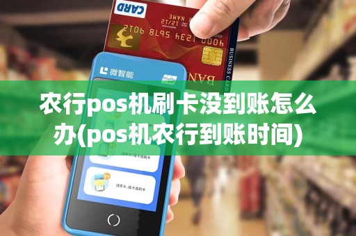 农行pos机刷卡没到账怎么办(pos机农行到账时间)