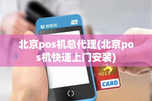 北京pos机总代理(北京pos机快速上门安装)