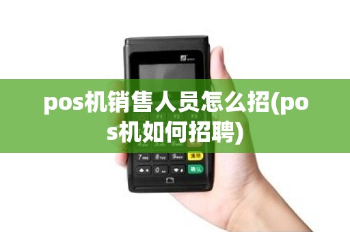 pos机销售人员怎么招(pos机如何招聘)