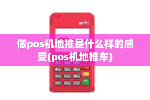 做pos机地推是什么样的感受(pos机地推车)