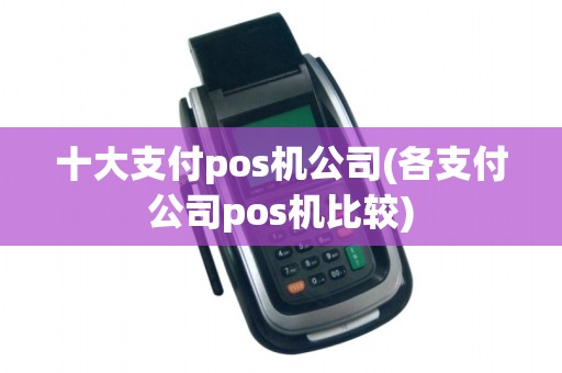 十大支付pos机公司(各支付公司pos机比较)