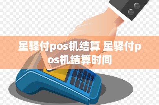 星驿付pos机结算 星驿付pos机结算时间