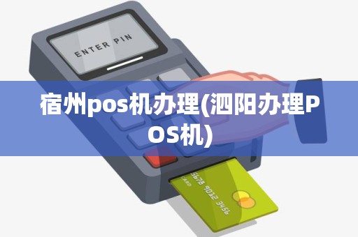 宿州pos机办理(泗阳办理POS机)