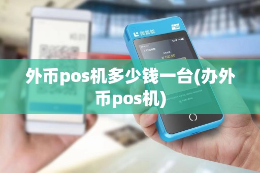外币pos机多少钱一台(办外币pos机)