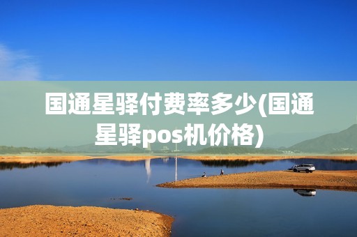 国通星驿付费率多少(国通星驿pos机价格)