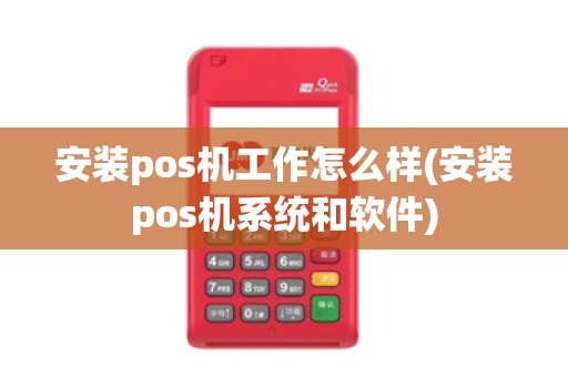 安装pos机工作怎么样(安装pos机系统和软件)