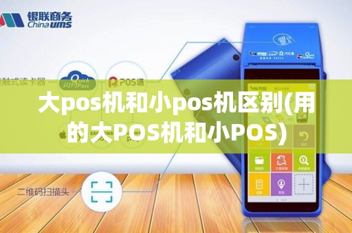 大pos机和小pos机区别(用的大POS机和小POS)