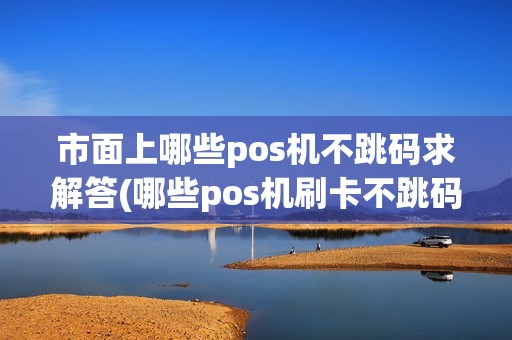 市面上哪些pos机不跳码求解答(哪些pos机刷卡不跳码)