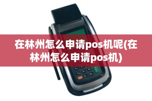 在林州怎么申请pos机呢(在林州怎么申请pos机)
