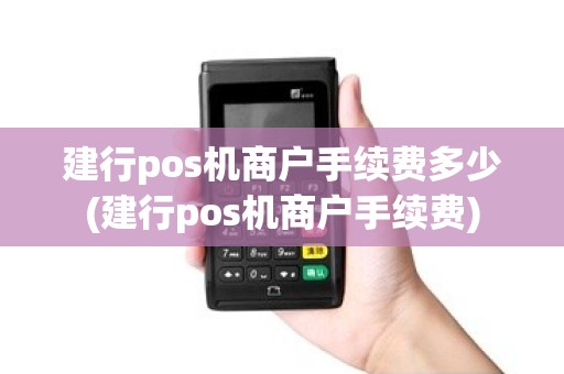 建行pos机商户手续费多少(建行pos机商户手续费)