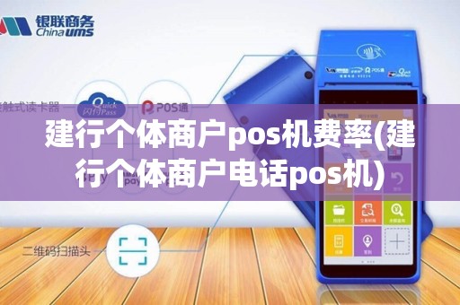 建行个体商户pos机费率(建行个体商户电话pos机)