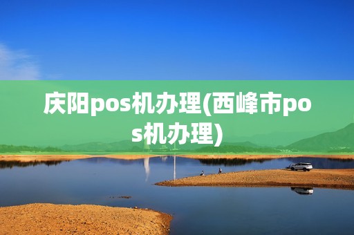 庆阳pos机办理(西峰市pos机办理)