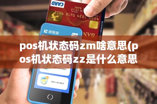 pos机状态码zm啥意思(pos机状态码zz是什么意思)