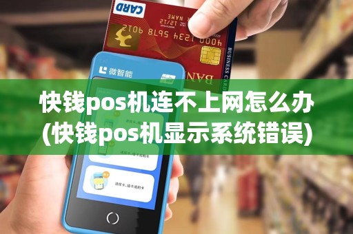 快钱pos机连不上网怎么办(快钱pos机显示系统错误)