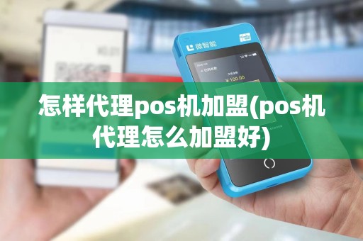 怎样代理pos机加盟(pos机代理怎么加盟好)