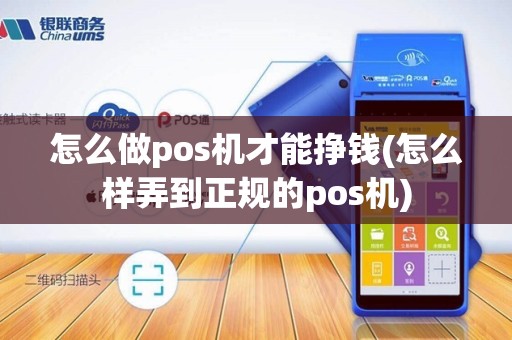 怎么做pos机才能挣钱(怎么样弄到正规的pos机)