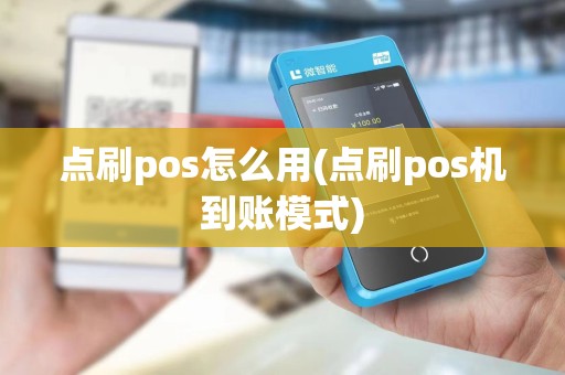 点刷pos怎么用(点刷pos机到账模式)