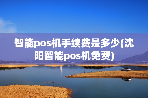 智能pos机手续费是多少(沈阳智能pos机免费)