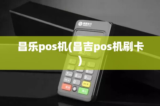 昌乐pos机(昌吉pos机刷卡)
