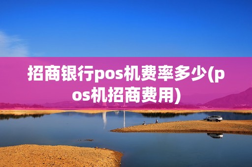 招商银行pos机费率多少(pos机招商费用)