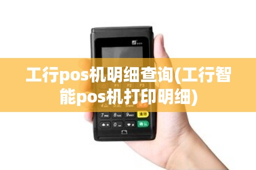 工行pos机明细查询(工行智能pos机打印明细)