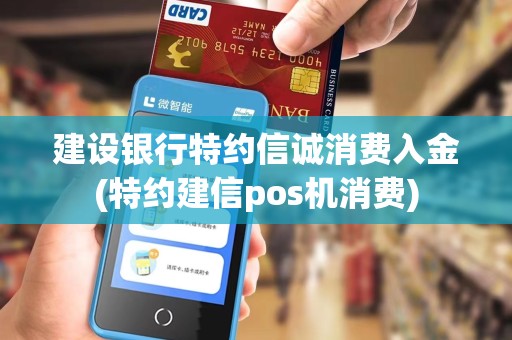 建设银行特约信诚消费入金(特约建信pos机消费)