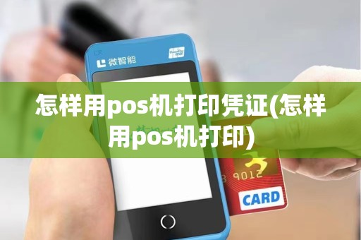 怎样用pos机打印凭证(怎样用pos机打印)