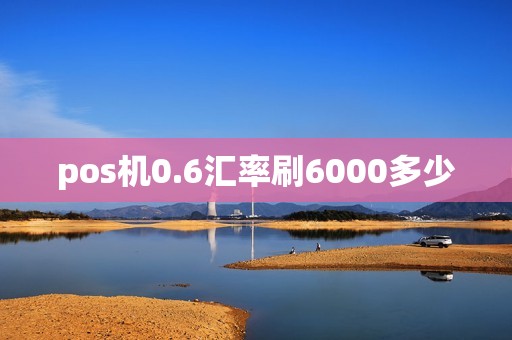pos机0.6汇率刷6000多少