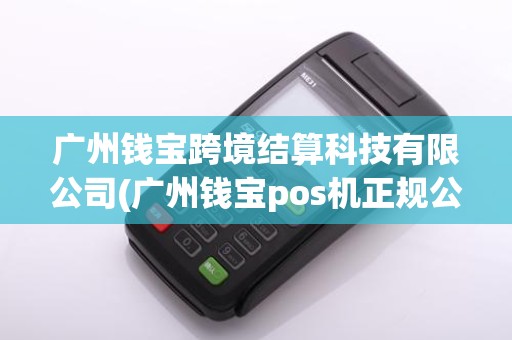 广州钱宝跨境结算科技有限公司(广州钱宝pos机正规公司)