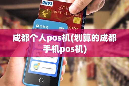 成都个人pos机(划算的成都手机pos机)