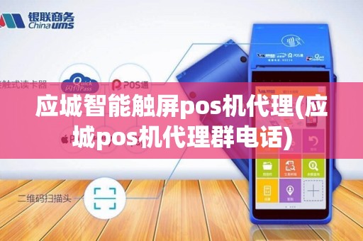 应城智能触屏pos机代理(应城pos机代理群电话)