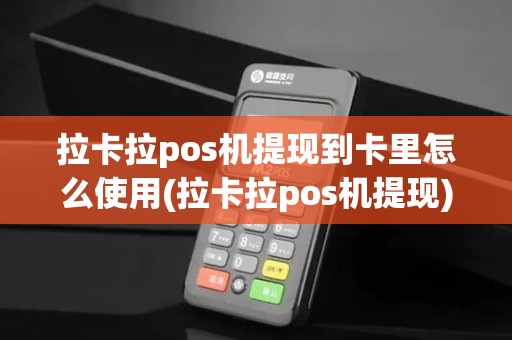 拉卡拉pos机提现到卡里怎么使用(拉卡拉pos机提现)