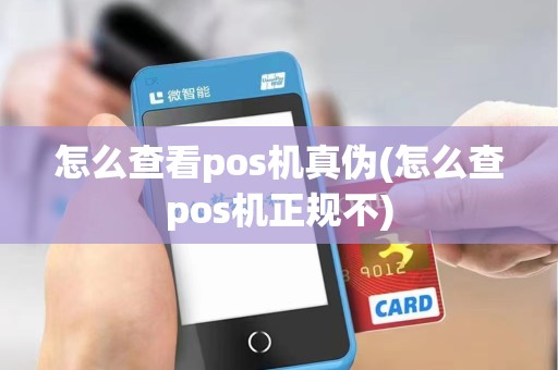 怎么查看pos机真伪(怎么查pos机正规不)