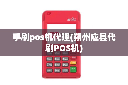 手刷pos机代理(朔州应县代刷POS机)
