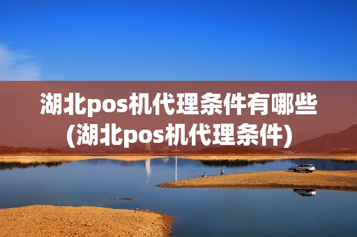 湖北pos机代理条件有哪些(湖北pos机代理条件)