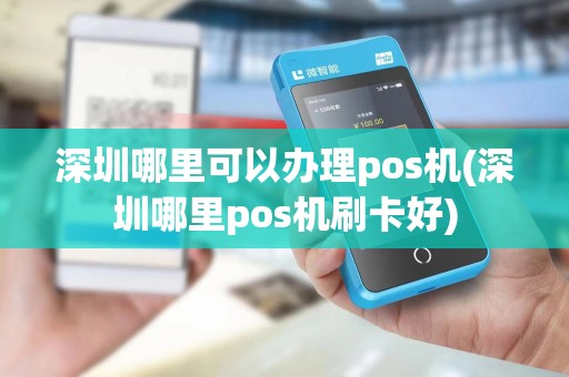 深圳哪里可以办理pos机(深圳哪里pos机刷卡好)