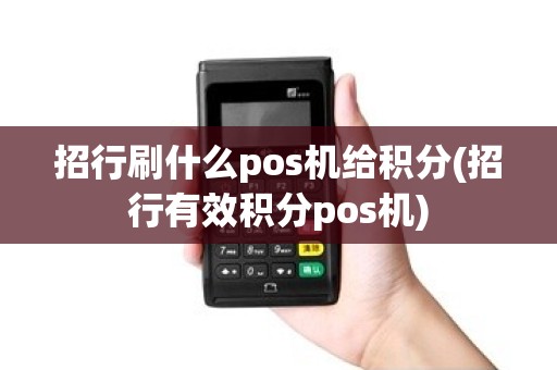 招行刷什么pos机给积分(招行有效积分pos机)