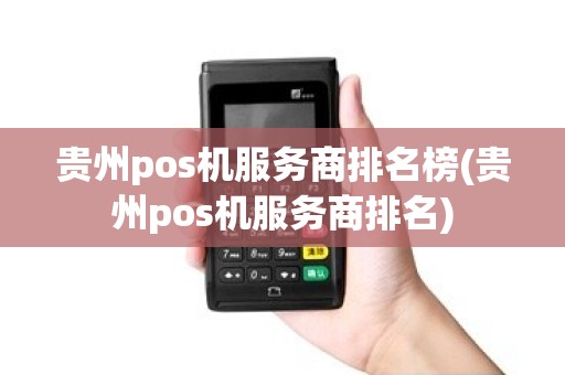 贵州pos机服务商排名榜(贵州pos机服务商排名)