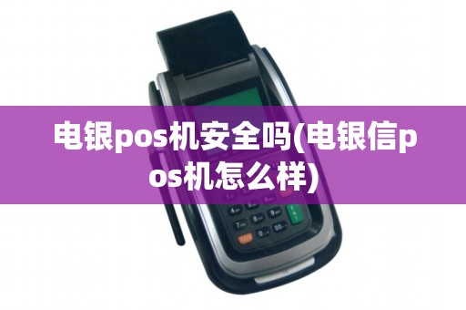 电银pos机安全吗(电银信pos机怎么样)