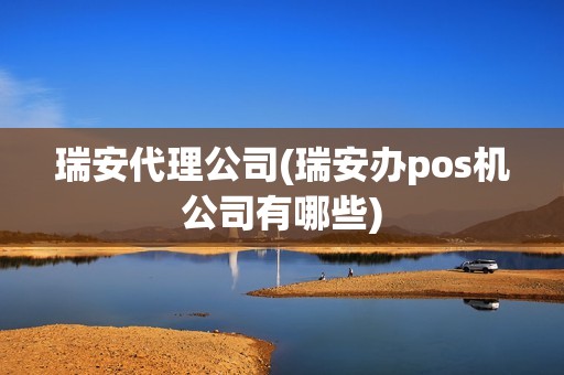 瑞安代理公司(瑞安办pos机公司有哪些)
