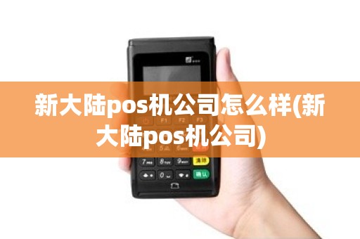 新大陆pos机公司怎么样(新大陆pos机公司)