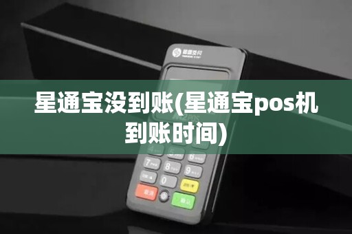 星通宝没到账(星通宝pos机到账时间)